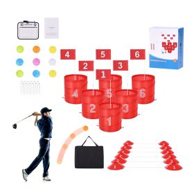 Backyard Golf Game, 6 Hole Golf Course, Golf Game Practice Games, Golf Chipping Game for Family, Adults and Kids