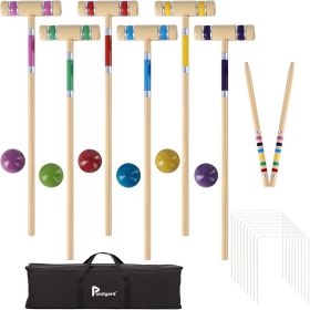 Six Player Croquet Set