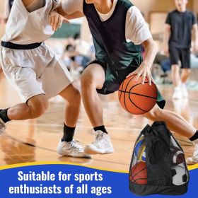4 Pcs Sport Balls Set Official Size Athletic Balls Include Soccer, Football, Basketball