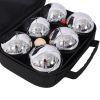 Boules Set Large Action Game, Outdoor, Beach, Lawn Backyard Family Party Games for Adults