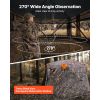 Hunting Blind, 270Ã‚Â° See Through Ground Blind, 4-5 Person Pop Up Deer Blind for Hunting with Carrying Bag, Portable Resilient Hunting Tent
