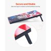 Cornhole Set, 3x2 ft Corn Hole Game Boards, MDF Wood Portable Toss Board, Indoor and Outdoor Cornhole Play for Adults
