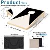 Solid Wood Premium Cornhole Set - 3 Feet x 2 Feet Game Boards, Includes Set of 8 Corn Hole Toss Bags
