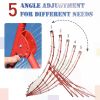 Pitch Back 5 Angles Adjustable Rebounder Net Goal Pitching and Throwing Practice Partner