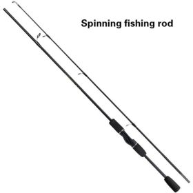Casting Spinning Fishing Rod 6 Ft UltraLight Carbon Fiber Rod Pole (Option: defaulttitle)