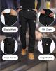Men's Hiking Cargo Pants Lightweight Quick-Dry Waterproof Stretch Work Fishing Travel Outdoor Pants with 6 Pockets