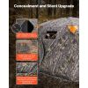 Hunting Blind, 270Ã‚Â° See Through Ground Blind, 2-3 Person Pop Up Deer Blind for Hunting with Carrying Bag, Portable Resilient Hunting Tent